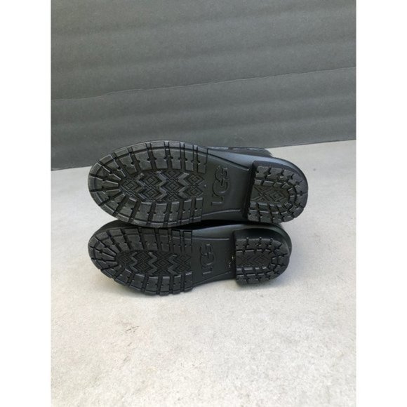UGG GIRL RAANA BLACK RAIN BOOT KIDS Size 2 - Picture 9 of 9